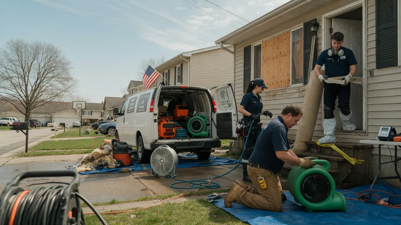 Water Damage Restoration in Spencerville, OK near me